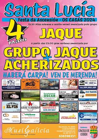 Romeria de Santa Lucía en honor a la Ascensión en Cerdido