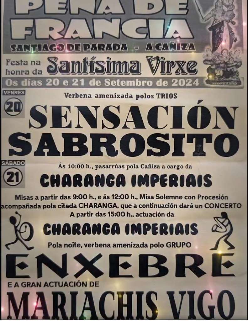 Romería da Peña de Francia (2025) en A Cañiza