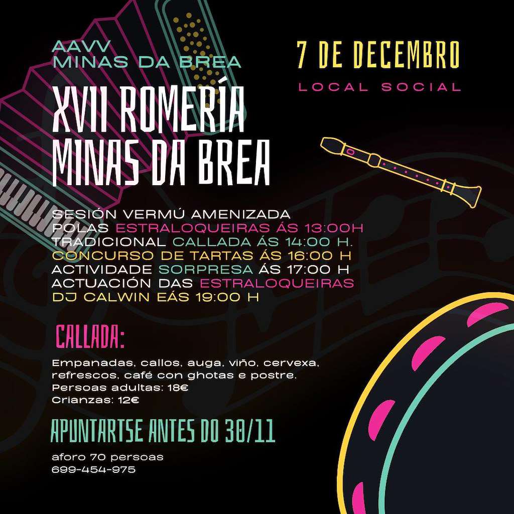 XVII Romería das Minas da Brea en Vila de Cruces