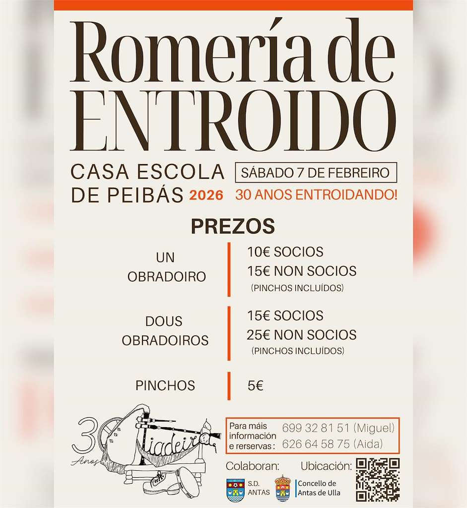 Romería de Carnaval en Antas de Ulla