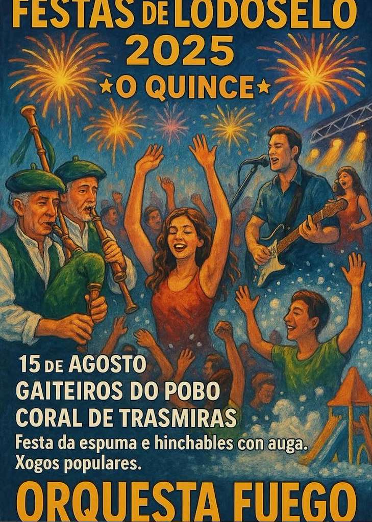 Romería de la Asunción de Lodoselo (2026) en Sarreaus