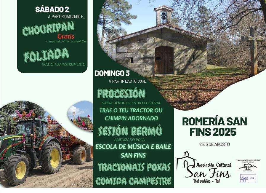 Romería de San Fins de Rebordáns en Tui