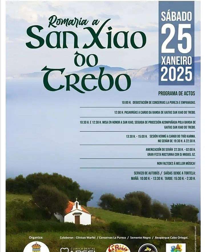 Romería de San Xiao de Trebo en Cariño