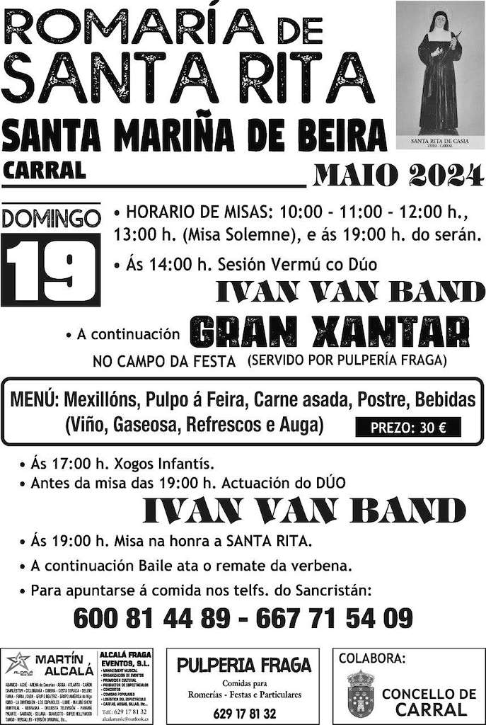 Romería de Santa Rita en Carral