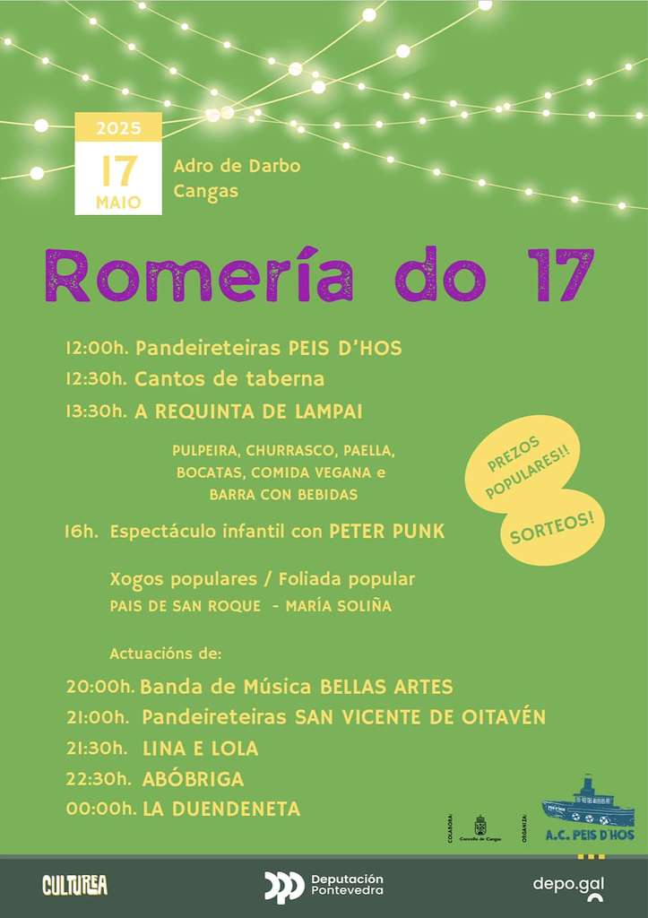 Romería do 17 en Cangas