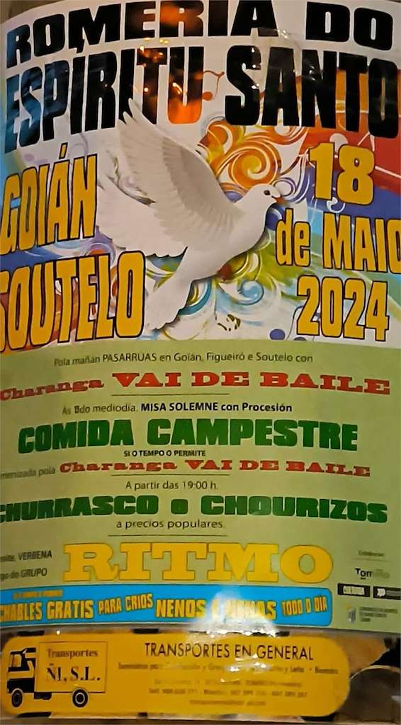 Romería do Espíritu Santo de Goián en Tomiño