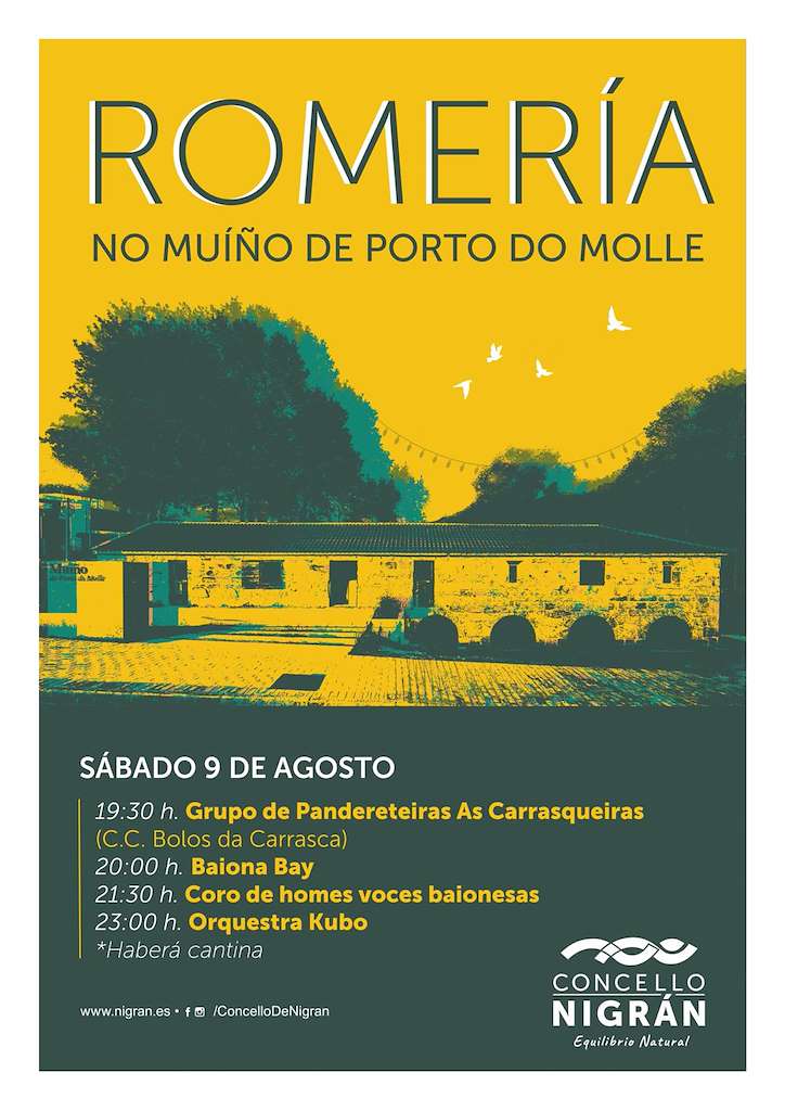 Romería do Muíño de Porto do Molle (2025) en Nigrán