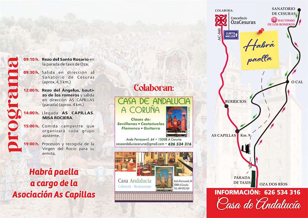 Romería do Rocío en Oza Cesuras