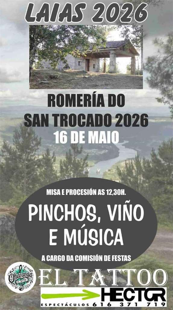 Romería do San Trocado de Laias (2026) en Cenlle