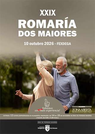 Fechas, información, programa, cartel, imágenes, mapa y ubicación de XXIX Romería dos Maiores (2026)  en  Vilagarcía de Arousa