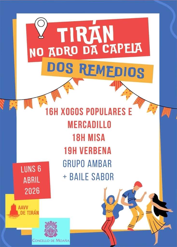 Romería dos Remedios de Tirán en Moaña