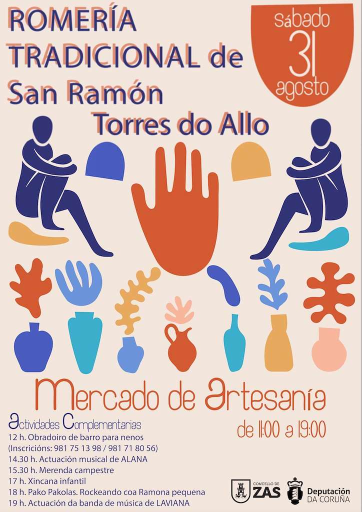 Romería Tradicional de San Ramón  en Zas