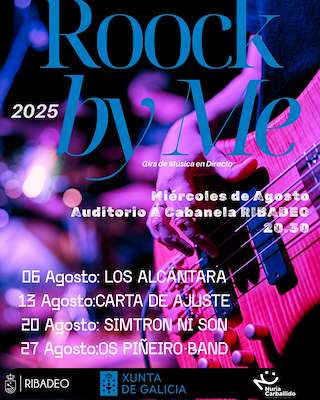 Fechas, información, programa, cartel, imágenes, mapa y ubicación de Roock By Me  en  Ribadeo