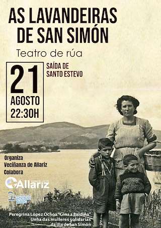 Fechas, información, programa, cartel, imágenes, mapa y ubicación de Roteiro As Lavandeiras de San Simón  en  Allariz
