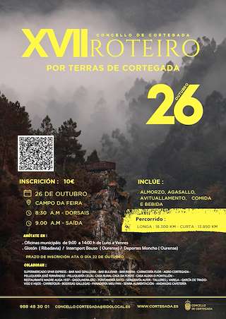 Fechas, información, programa, cartel, imágenes, mapa y ubicación de XVII Roteiro (2025)  en  Cortegada
