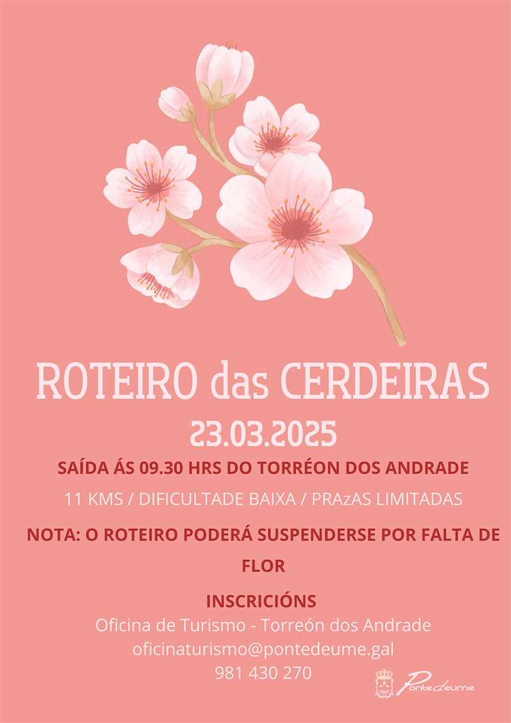Roteiro das Cerdeiras en Pontedeume