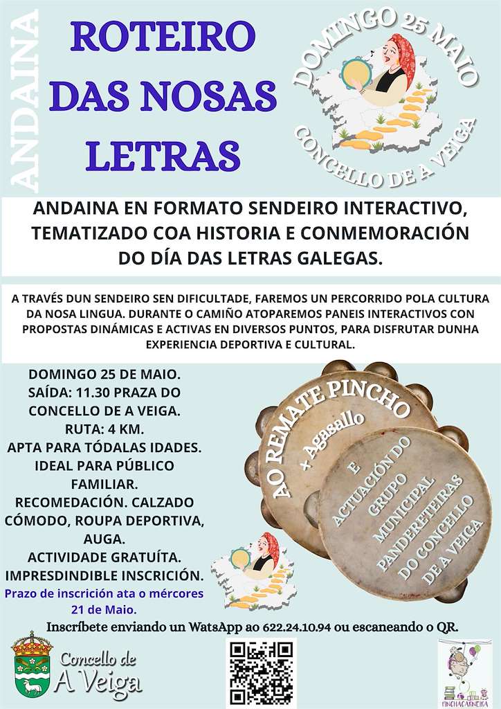 Roteiro das Nosas Letras (2025) en Veiga