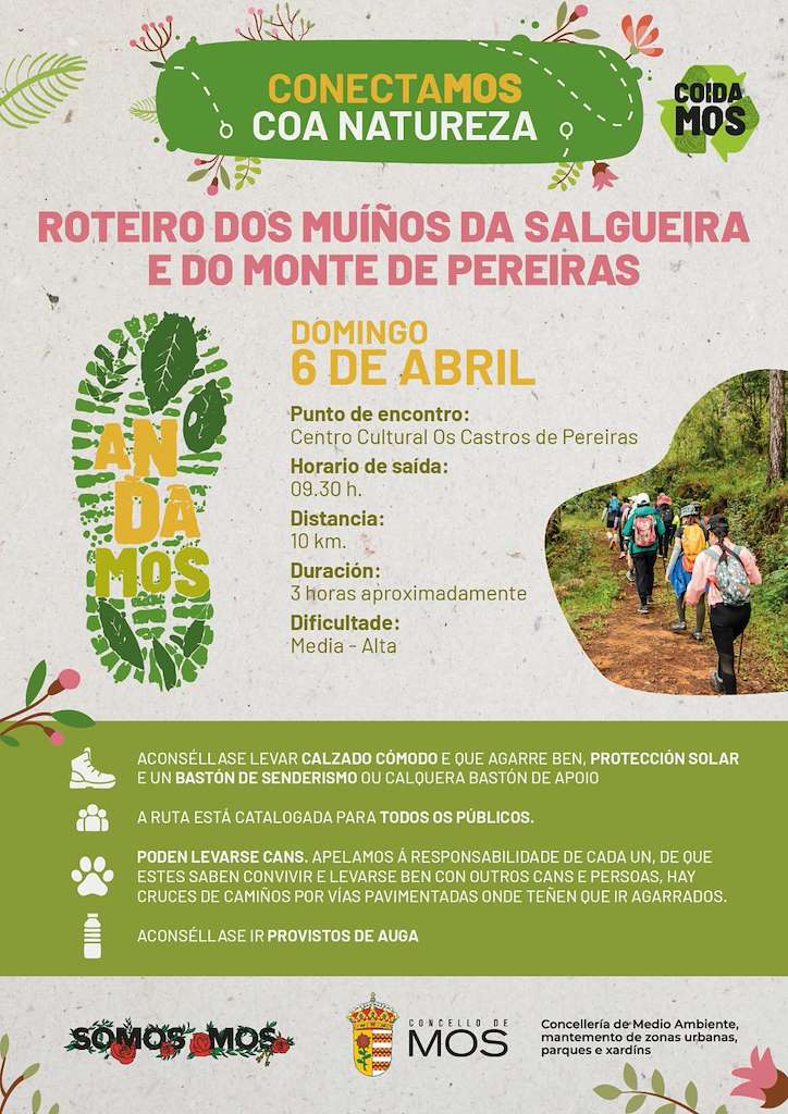 Roteiro dos Muiños da Salgueira e do Monte de Pereiras en Mos