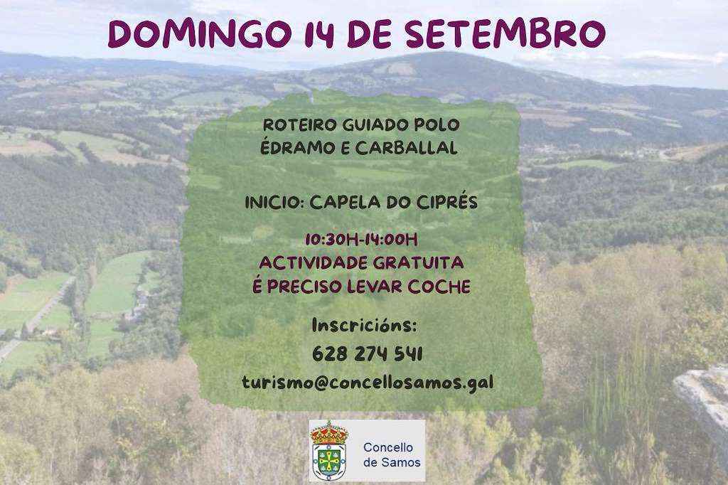 Roteiro Edramo e Carballal en Samos