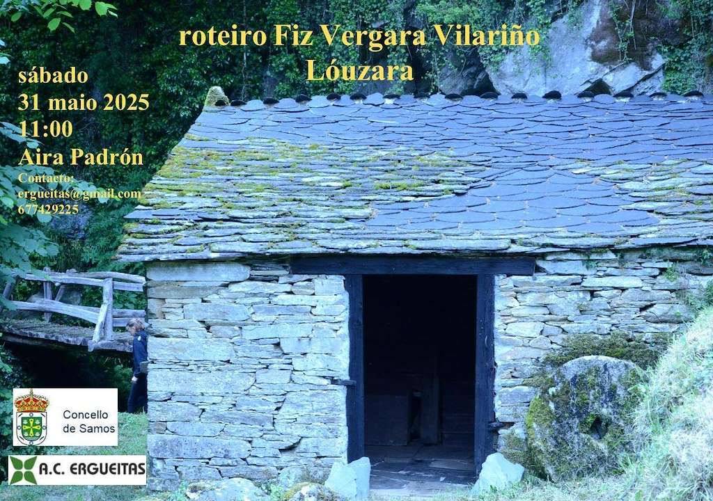 Roteiro Fiz Vergara Vilariño (2025) en Samos