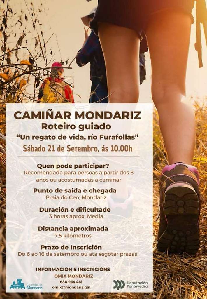 Roteiro Guiado - Un Regato de Vida, Río Furafollas en Mondariz
