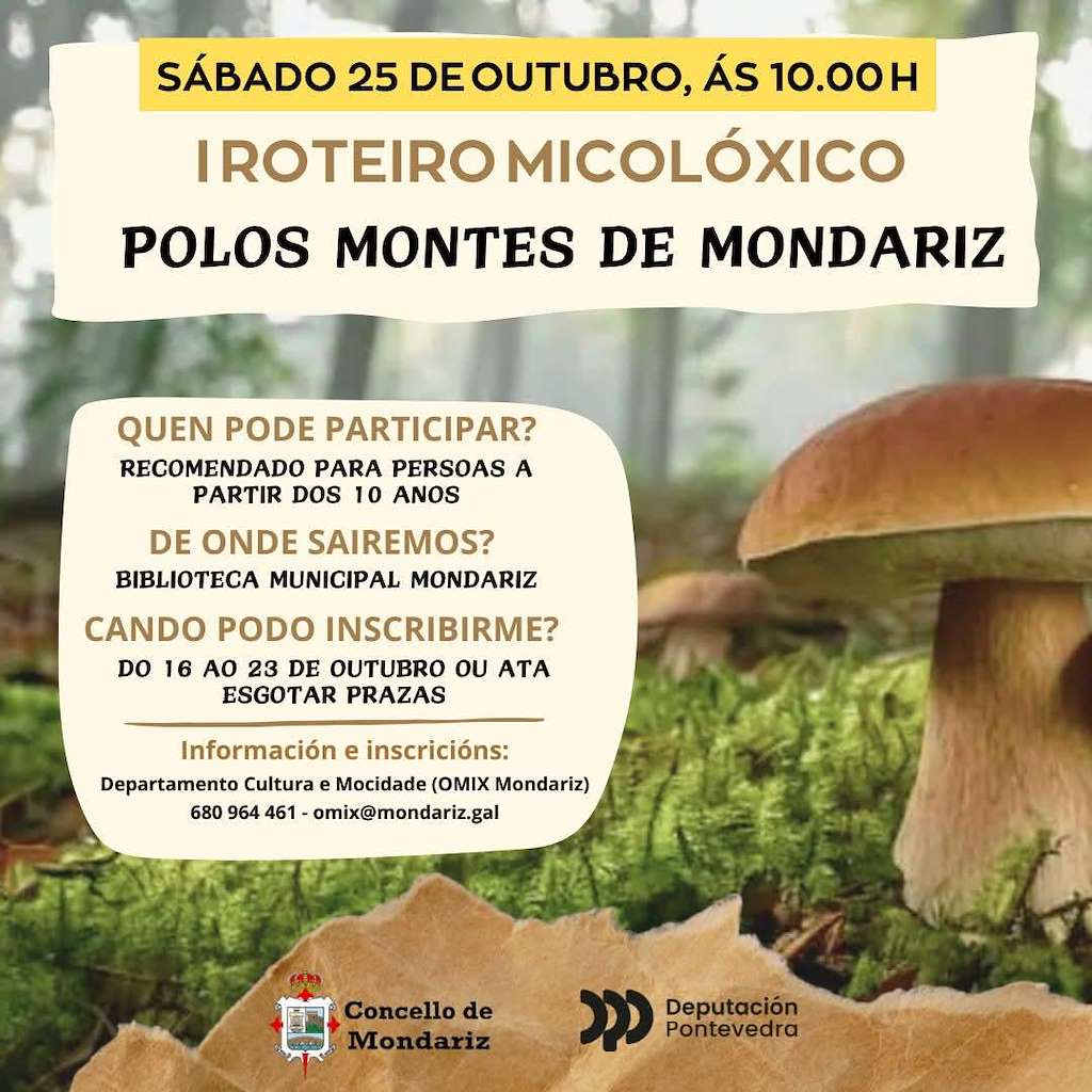 Roteiro Micolóxico en Mondariz