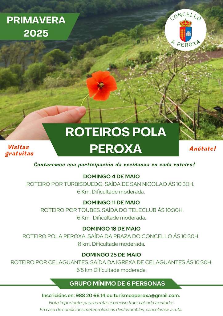 Roteiros pola Peroxa