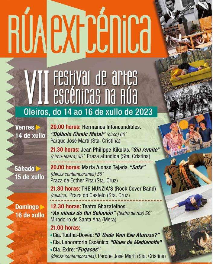 Rúa Ext-Cénica - VII Festival de Artes Escénicas na Rúa en Oleiros