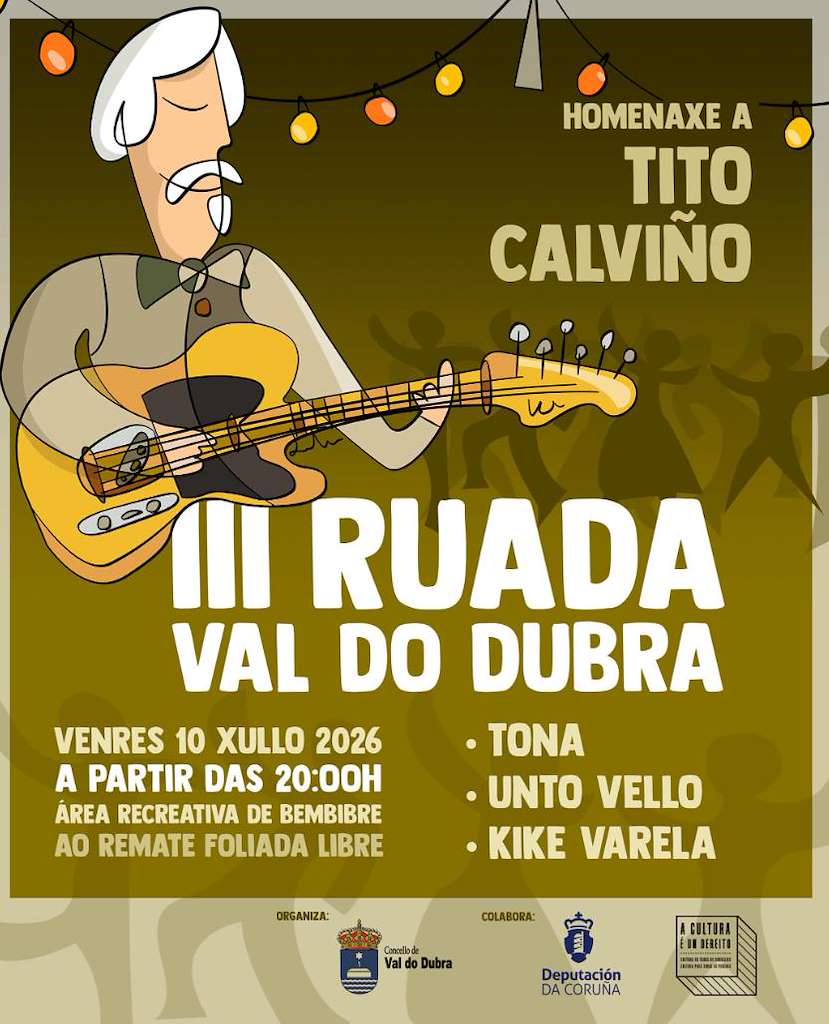 III Ruada - Homenaxe Tito Calviño (2026) en Val do Dubra