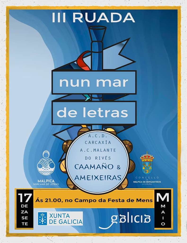 III Ruada Nun Mar de Letras en Malpica de Bergantiños