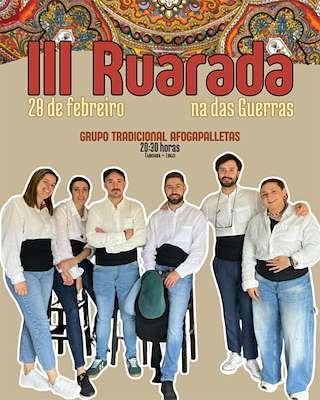 Fechas, información, programa, cartel, imágenes, mapa y ubicación de III Ruarada na das Guerras  en  Taboada