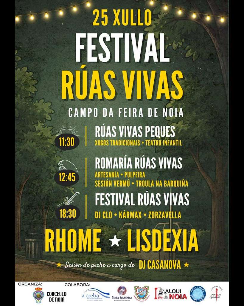 Rúas Vivas (2026) en Noia