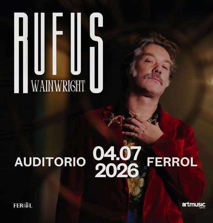 Rufus Wainwright (2026) en Ferrol