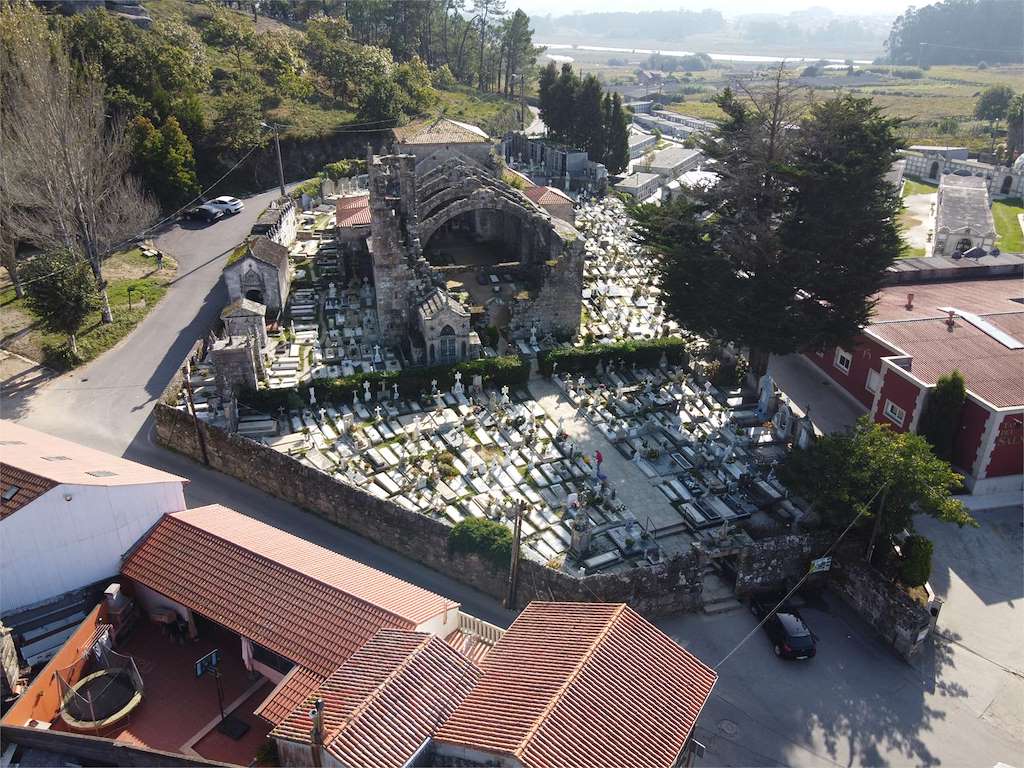 Ruinas de Santa Mariña en Cambados