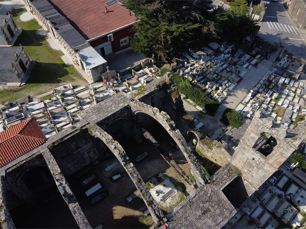 Ruinas de Santa Mariña en Cambados