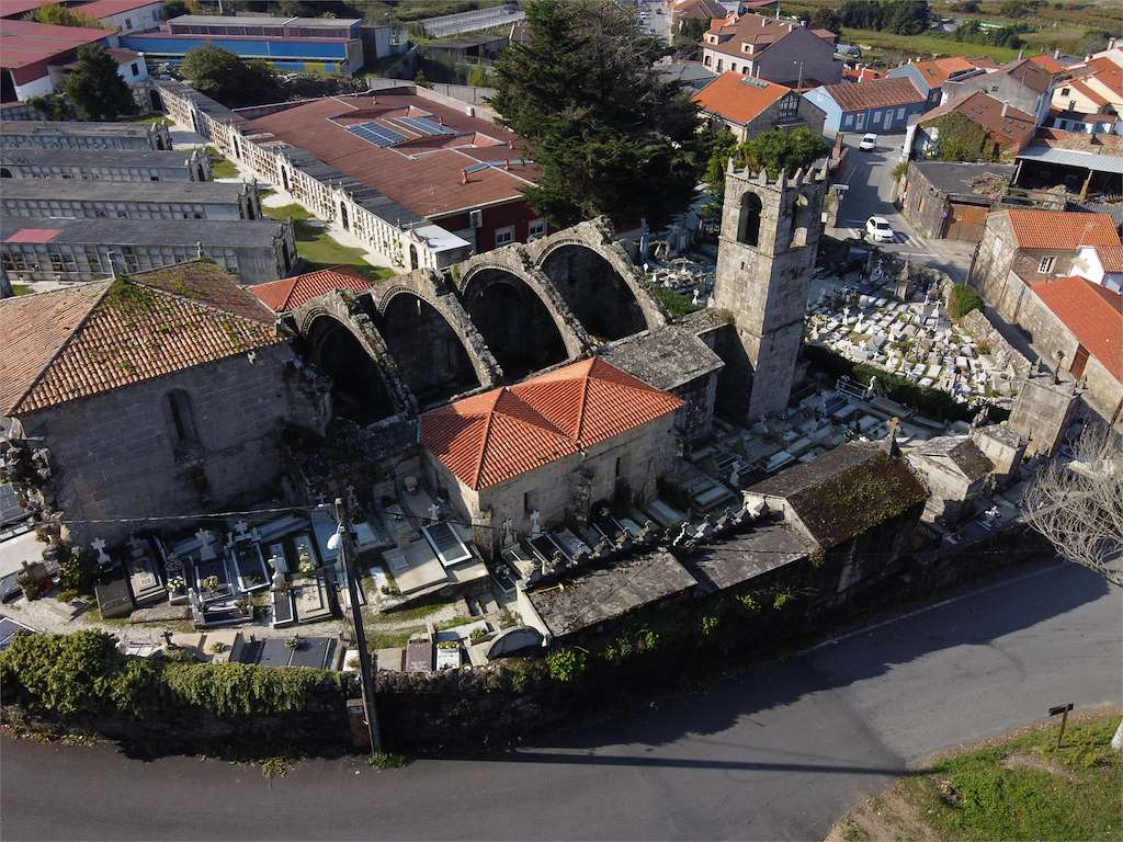 Ruinas de Santa Mariña en Cambados