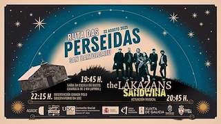 Ruta das Perseidas de San Bartolomeu (2026) en Santa Comba