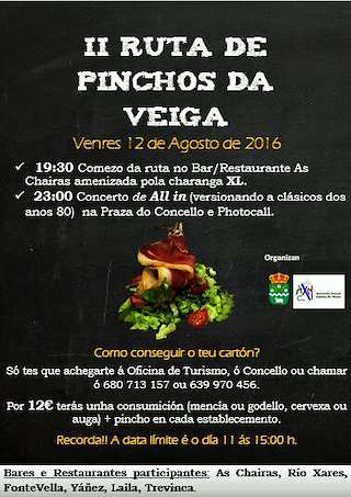 VIII Ruta de Pinchos en A Veiga