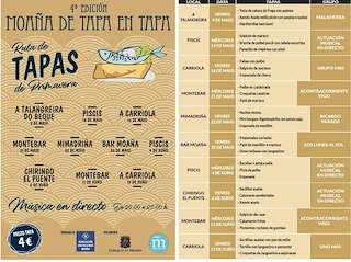 Ruta de Tapas de Primavera (2026) en Moaña
