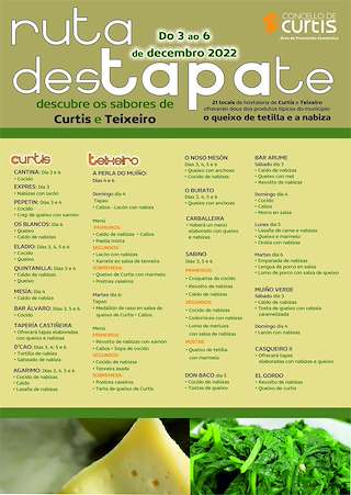 Ruta DesTÁPAte  en Curtis