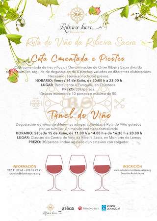 Ruta do Viño da Ribeira Sacra – Xornadas de Portas Abertas  en Monforte de Lemos