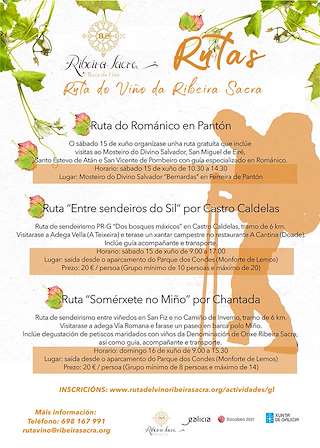 Ruta do Viño da Ribeira Sacra – Xornadas de Portas Abertas  en Monforte de Lemos