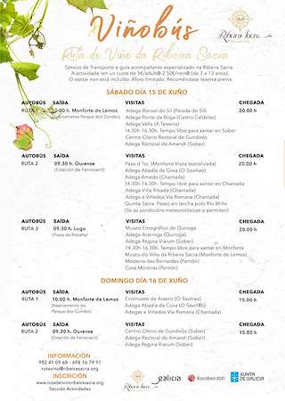 Ruta do Viño da Ribeira Sacra – Xornadas de Portas Abertas  en Monforte de Lemos