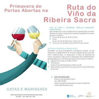 Ruta do Viño da Ribeira Sacra – Xornadas de Portas Abertas  en Monforte de Lemos