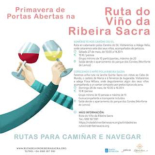 Ruta do Viño da Ribeira Sacra – Xornadas de Portas Abertas  en Monforte de Lemos