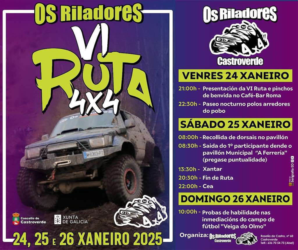 VI Ruta 4x4 en Castroverde