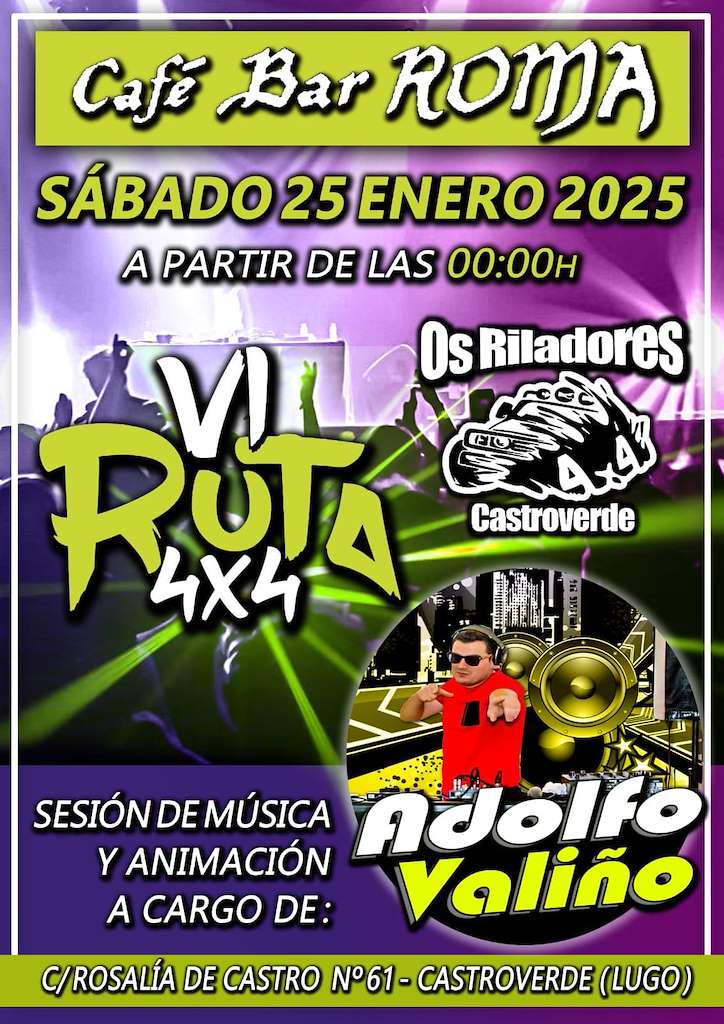 VI Ruta 4x4 en Castroverde