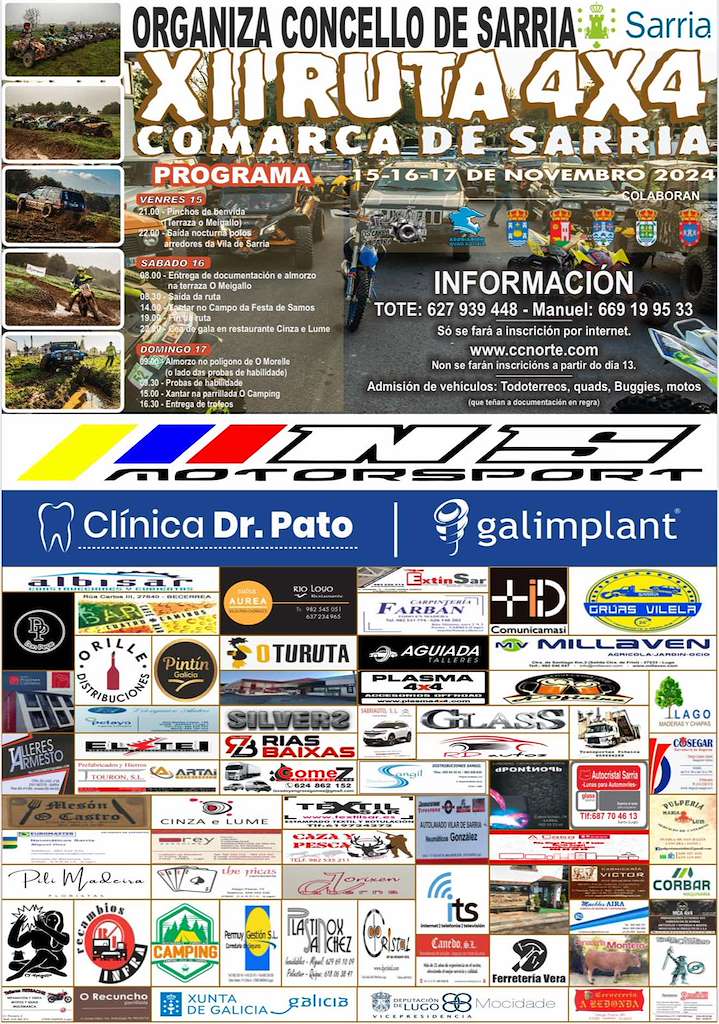 XIII Ruta 4x4 (2025) en Sarria