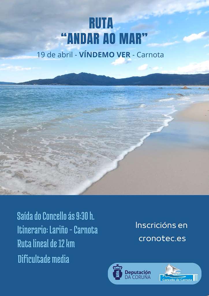 Ruta Andar ao Mar (2025) en Carnota