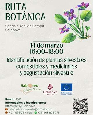 Fechas, información, programa, cartel, imágenes, mapa y ubicación de Ruta Botánica  (2026)  en  Celanova